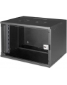 Szafa wisząca jednosekcyjna DIGITUS 19'' 7U, SOHO PRO 370 x 540 x 400 mm, drzwi szyba, czarny, niezmontowana, 60kg - nr 21