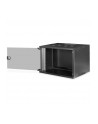Szafa wisząca jednosekcyjna DIGITUS 19'' 7U, SOHO PRO 370 x 540 x 400 mm, drzwi szyba, czarny, niezmontowana, 60kg - nr 29