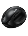 Mysz bezprzewodowa Genius Ergo 8300S Black Cichy klik Pionowa - nr 7