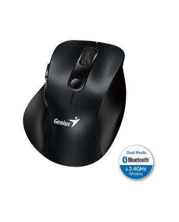 Mysz bezprzewodowa Genius Ergo 9000S Mini Niebieska Cichy klik Bluetooth 5.0 + 2,4GHz nr 1