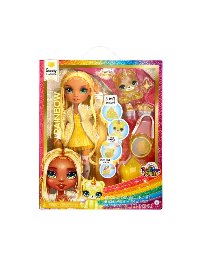 mga entertainment MGA Classic Rainbow Fashion Lalka Sunny (yellow) 120186 główny