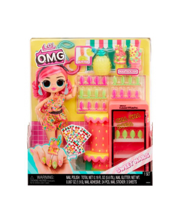 mga entertainment LOL Surprise OMG Lalka Pinky Pops Fruit Shop + Sweet Nails 503842