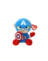 ty inc. Maskotka TY Beanie Babies SOFT Marvel CAPTAIN AMERICA 15cm 44002 - nr 1