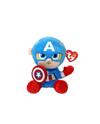 ty inc. Maskotka TY Beanie Babies SOFT Marvel CAPTAIN AMERICA 15cm 44002