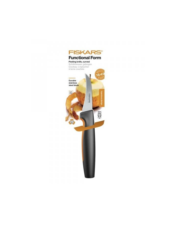 fiskars Nóż do skrobania, zagięty, 7cm FF 1057545 główny