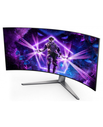 aoc Monitor AG456UCZD 44.5'' Curved OLED 240Hz HDMIx2 DP USB-C HAS Głośniki