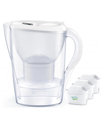 brita Dzbanek filtrujący 2,4l Marella+3 wkłady PRO Pure Performance biały nr 2