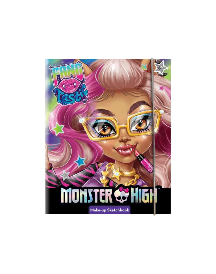 lisciani giochi Książka Szkicownik Monster High Fangtastic Make-up 12952 LISCIANI główny