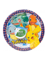 amscan Talerze Pokemon owalne papier 23cm 8szt 9904820-66 - nr 1