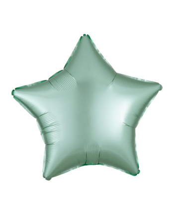 amscan Balon foliowy Lustre Mint Green gwiazda 48cm 9914109