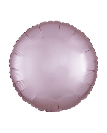 amscan Balon foliowy Lustre Pastel różowy okrągły 43cm 9914119