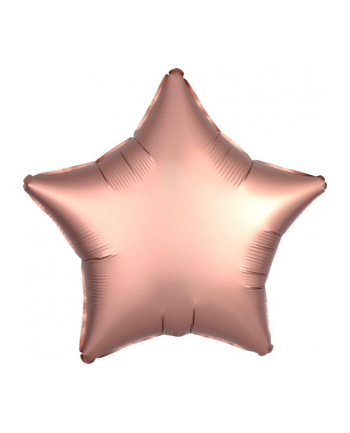 amscan Balon foliowy Lustre Rose Copper gwiazda 48cm 9914133