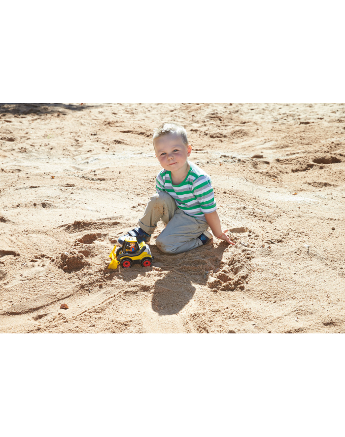 LENA Truckies Spychacz z figurką kierowcy 01622 główny