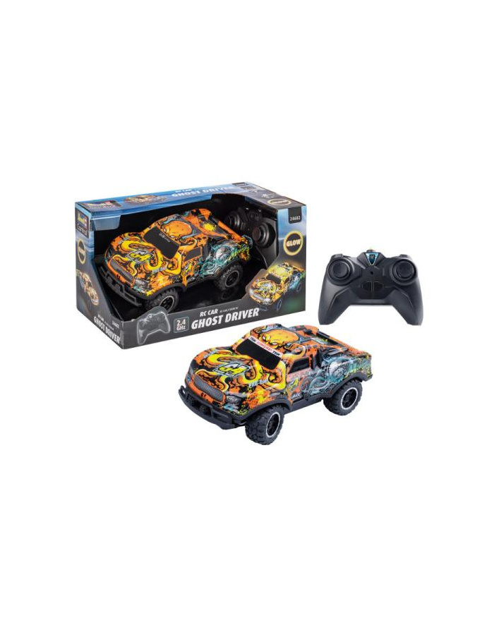 REVELL 24682 Auto na radio Ghost Driver Orange pomarańczowy główny