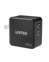 unitek Ładowarka Sieciowa Travel GAN 2x USB-C 1x USB-A 65W, P1117B - nr 4