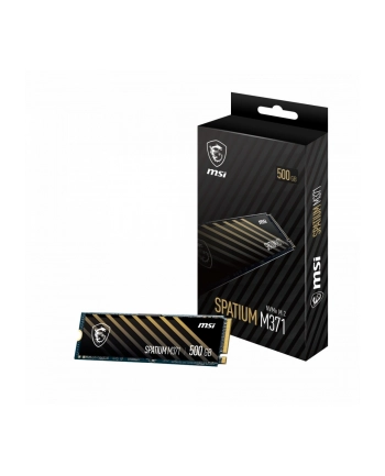 msi Dysk SSD SPATIUM M371 500GB M.2 PCIe3 2200/1150MB/s nr 2