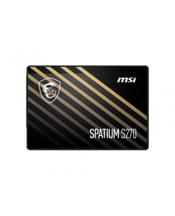 msi Dysk SSD SPATIUM S270 960GB 2,5 cala SATA3 500/450MB/s nr 2