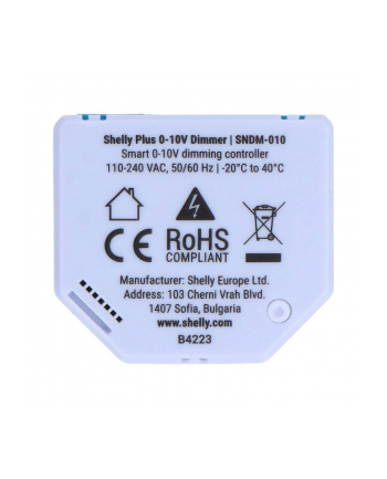 Shelly Plus Dimmer 0-10V nr 1
