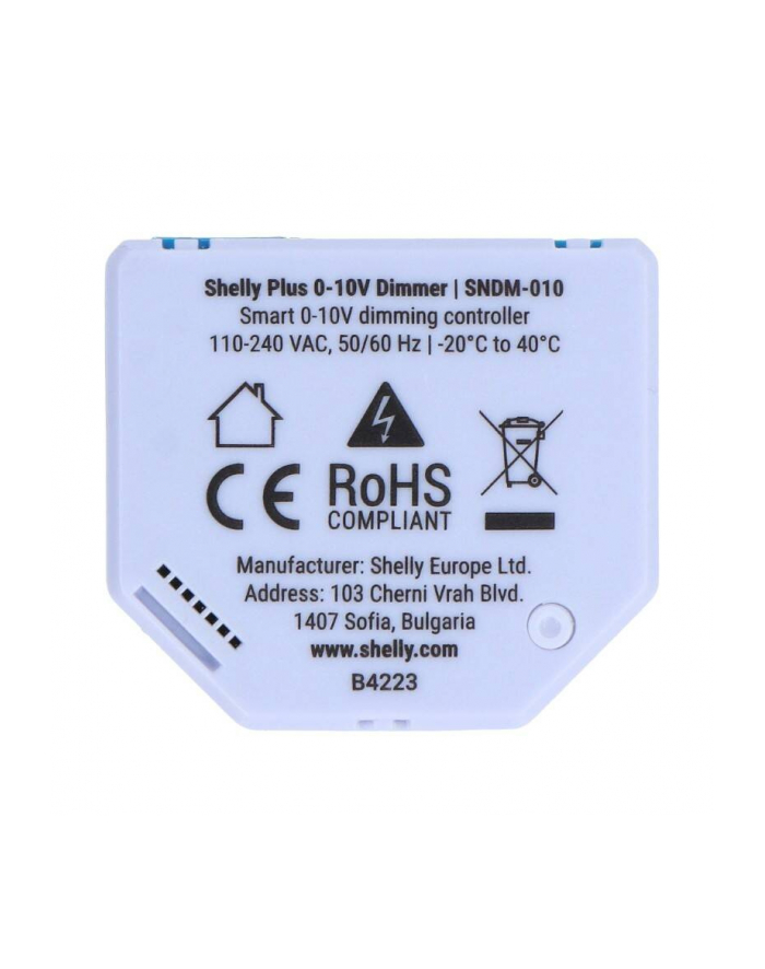 Shelly Plus Dimmer 0-10V główny