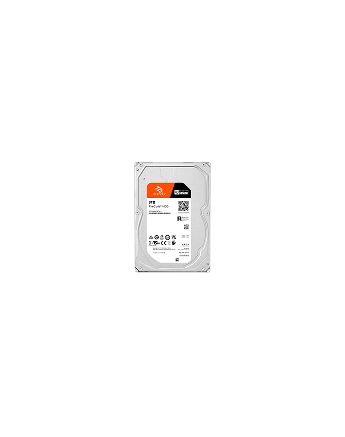 SEAGATE FireCuda Gaming HDD 8TB HDD SATA 6Gb/s 7200RPM 256MB cache 3.5inch główny