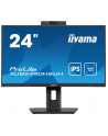 iiyama Monitor 24 cale XUB2490HSUH-B1 IPS,FHD,CAM,MIC,HDMI,DP,3xUSB(3.2),  100Hz,250cd,4ms,ADAPTIVE SYNC,FlickerFree,2x2W,WINDOWS HELLO - nr 56