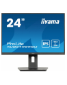 iiyama Monitor 24 cale XUB2495WSU-B7 IPS,16:10,300cd,4ms,HDMI,DP,3xUSB(3.2), 1xUSB-c,2x2W,FlickerFree,HAS(150mm) - nr 1