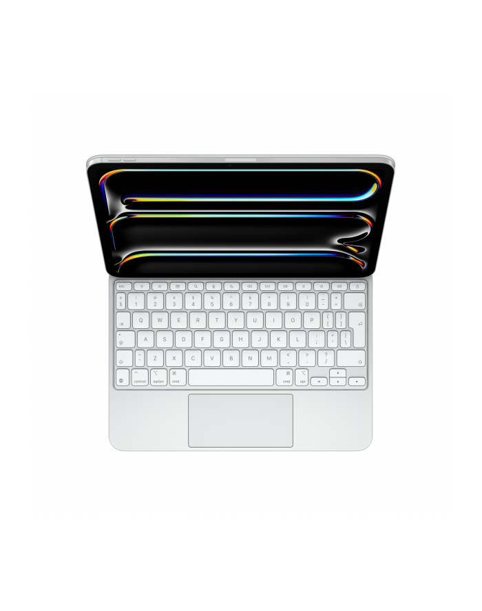 apple Klawiatura Magic Keyboard do iPada Pro 11 cali (M4) - angielski (międzynarodowy) - biała główny