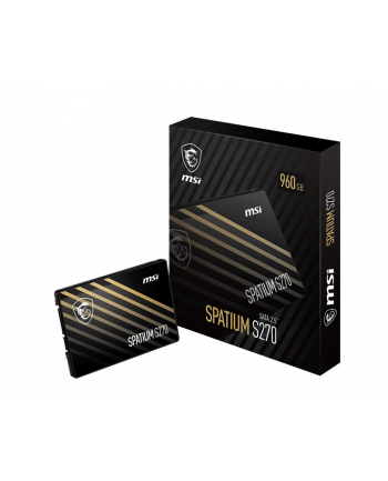 msi Dysk SSD SPATIUM S270 960GB 2,5 cala SATA3 500/450MB/s