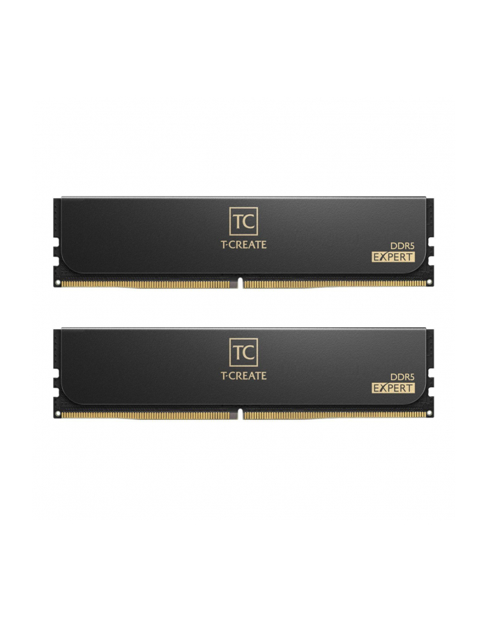 Team Group DDR5 - 32GB - 6000 - CL - 38 (2x 16 GB) dual kit, RAM (Kolor: CZARNY, CTCED532G6000HC38ADC01, T-CREATE EXPERT, AMD EXPO) główny