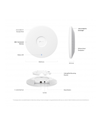 tp-link Punkt dostępowy EAP772 BE9300