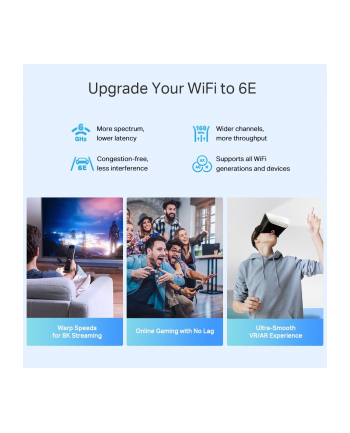 tp-link Router Deco XE75 Pro(1-pack) WiFi 6E AXE5400