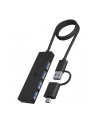 icybox Hub IB-HUB1424-C3 4-Port USB Typ-A, złącze Typ-C/A - nr 43