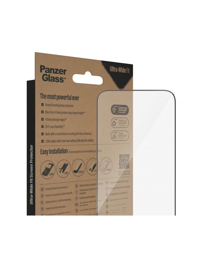 PanzerGlass Screen Pczerwonyector Ultra-Wide Fit, pczerwonyective film (transparent, iPhone 14 Pro Max) główny