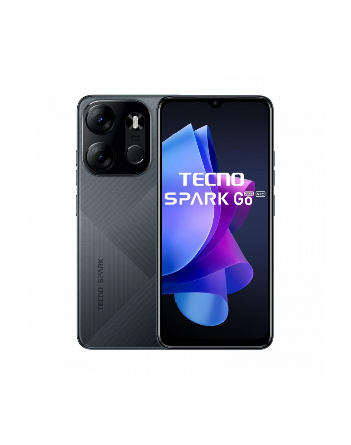 tecno Smartfon Spark GO 64+3 Endless Black BF7n główny