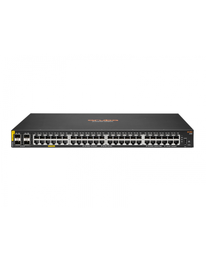 hewlett packard enterprise HPE Aruba Networking CX 6100 48G Class4 PoE 4SFP+ 740W Switch główny