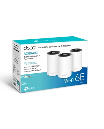 tp-link Router Deco XE75(3-pack) System WiFi 6E AXE5400
