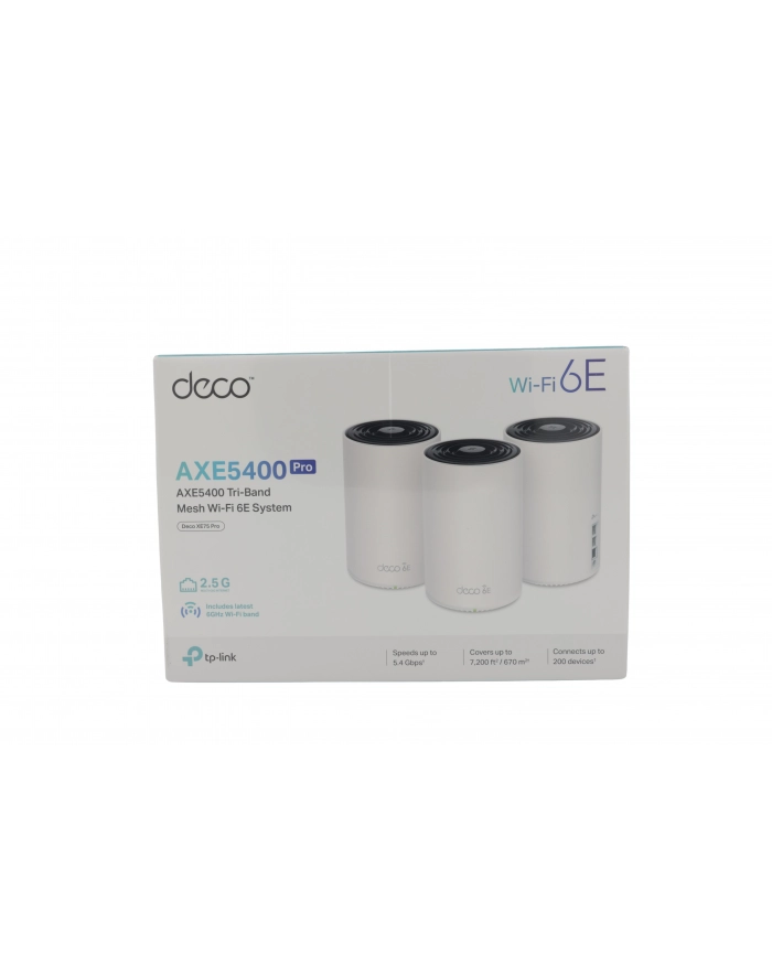 tp-link Router Deco XE75 Pro(3-pack) WiFi 6E AXE5400 główny