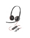 hp inc. HP Poly Blackwire 3220 Stereo USB-C Black Headset +USB-C/A Adapter Bulk - nr 12