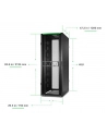 APC NetShelter SX Server Rack Gen 2 45U 2124H x 750W x 1200D mm w/ Sides Black - nr 11