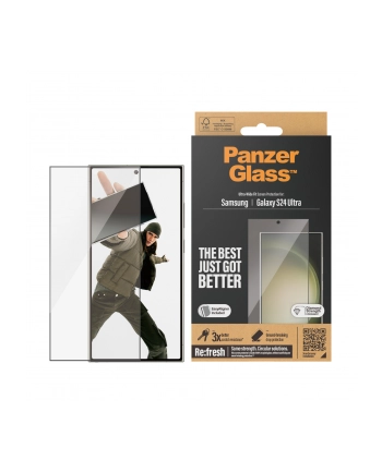 PanzerGlass screen pczerwonyector, pczerwonyective film (transparent, Samsung Galaxy S24 Ultra, EasyAligner) nr 1