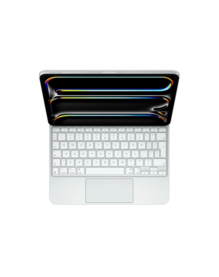 apple Klawiatura Magic Keyboard do iPada Pro 11 cali (M4) - angielski (międzynarodowy) - biała główny