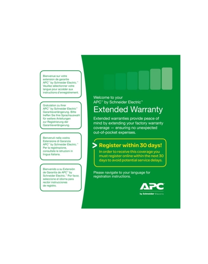 APC Year Extended Warranty for Easy UPS SMV 3kVA główny