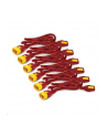 APC Power Cord Kit 6 ea Locking C13 TO C14 0.6m Red - nr 1