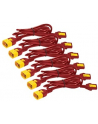 APC Power Cord Kit 6 ea Locking C13 TO C14 0.6m Red - nr 5