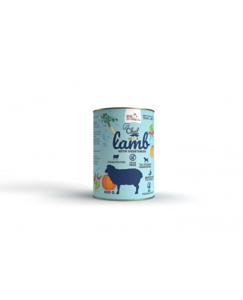 SYTA MICHA mokra karma dla szczeniaka jagnięcina z warzywami 400g nr 1