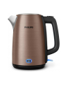 Philips | Czajnik | Kolekcja HD9355/92 Viva | Elektryczny | 1740-2060 W | 1,7 l | Stal nierdzewna | Podstawa obczerwonyowa 360° | Miedź - nr 12