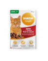 eukanuba IAMS Delights Adult z wołowiną i marchewką w galarecie 85g kot - nr 1