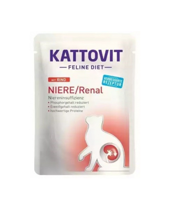 KATTOVIT SASZ  NIERE/RENAL Wołowina 85g dla kota