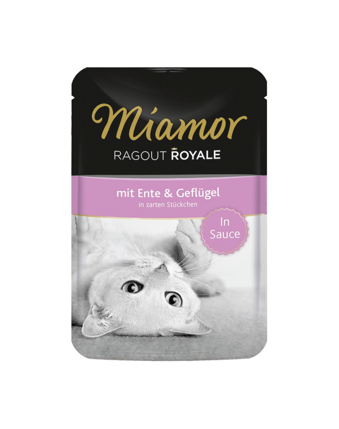 MIAMOR Ragout Royale smak: kaczka z drobiem w sosie - saszetka 100g główny