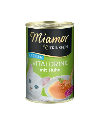 MIAMOR VITALDRINK z Kurczakiem 135ml napój dla kociąt